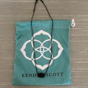 Black Kendra Scott Necklace